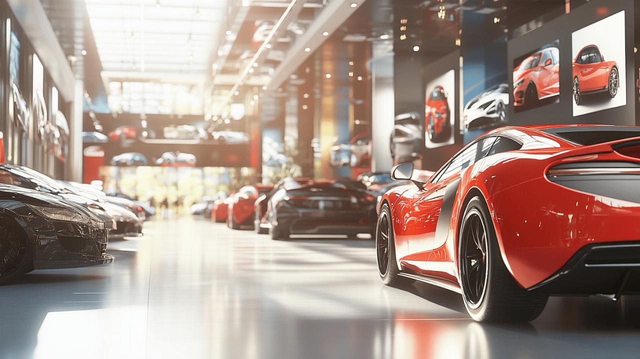 PLV automobile : essentielle pour un parc automobile ? Les secrets d’une rentabilité optimale